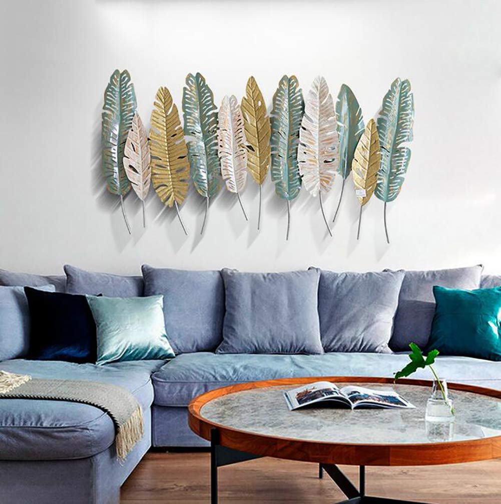 Amazon.com: SDdPulse Creative Banana Leaf 3D Metal Wall Sculpture